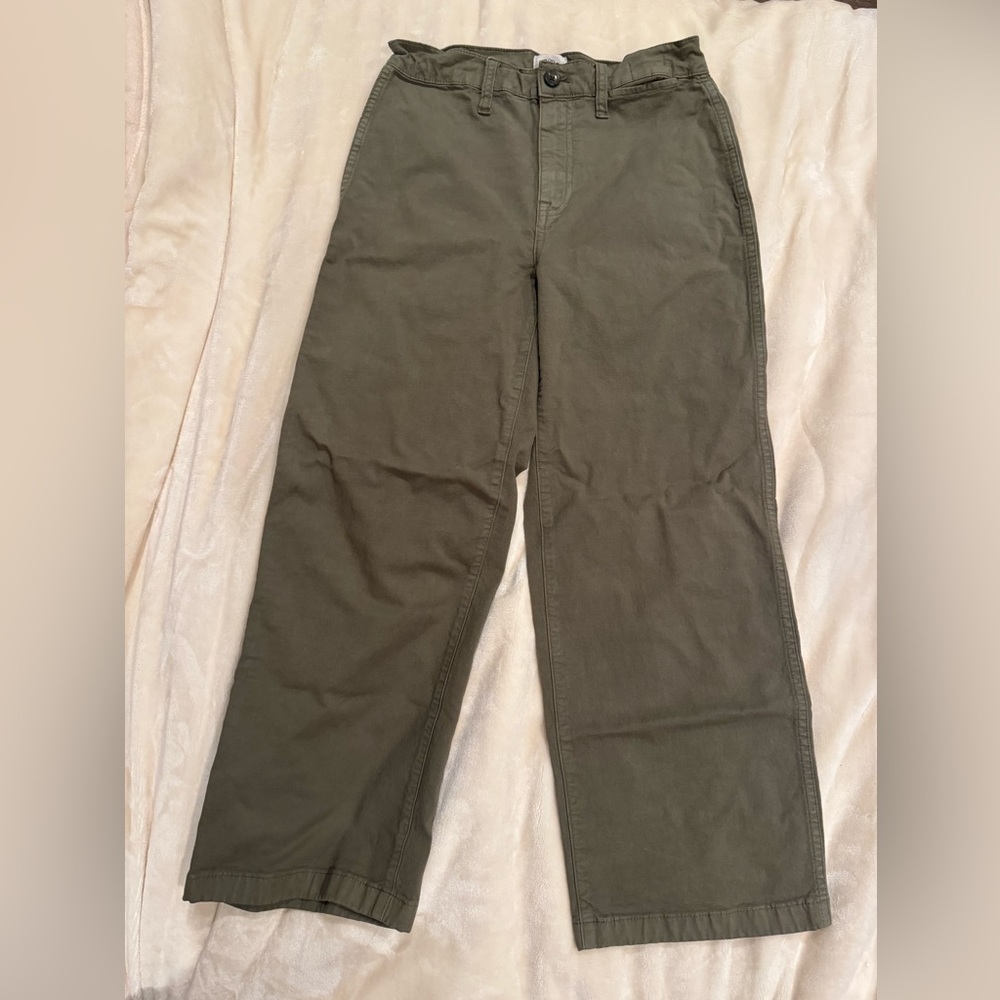 J.Crew Wide Leg High Rise Pants, Size 27